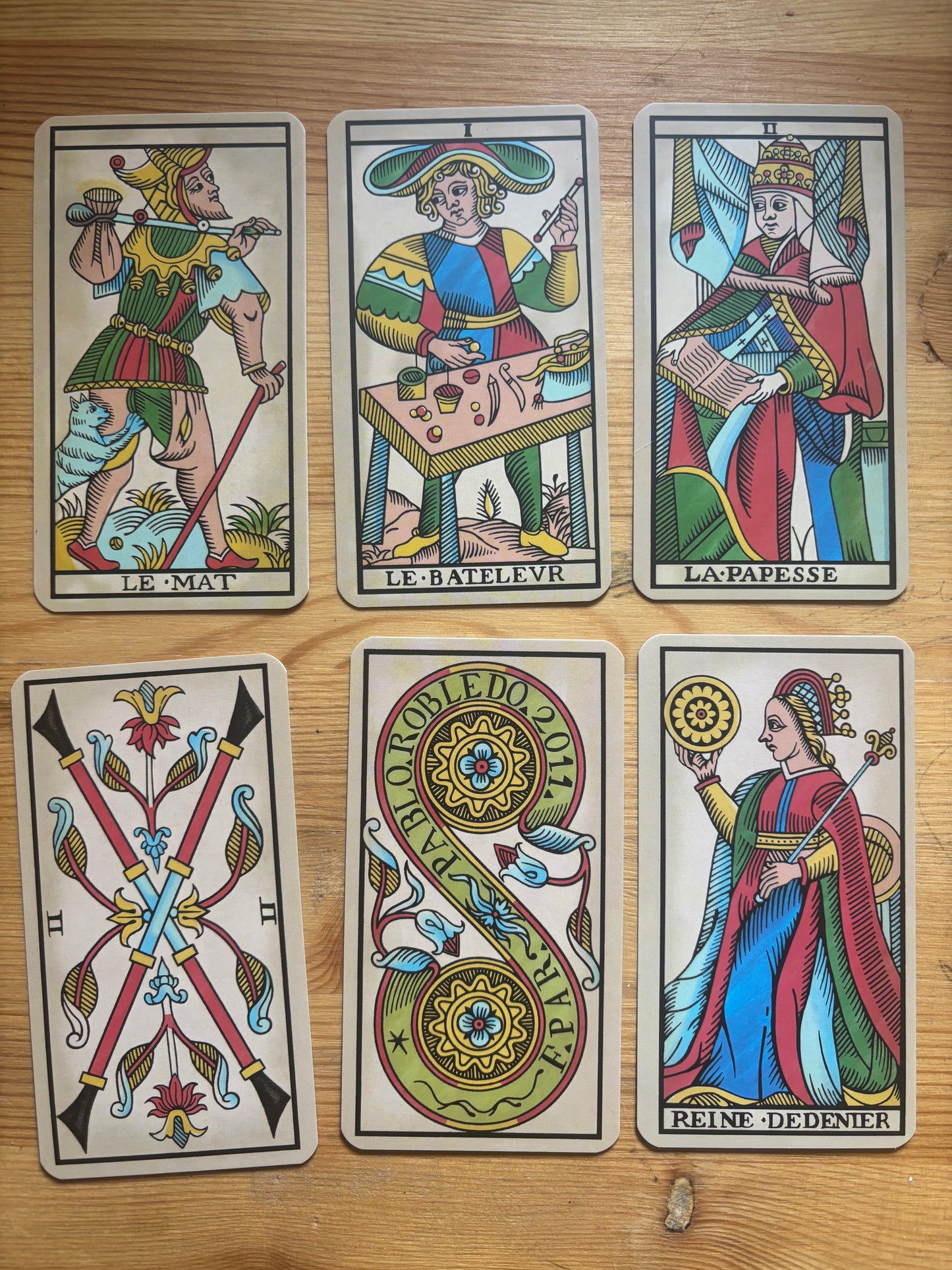 Tarot de Marsella de Pablo Robledo