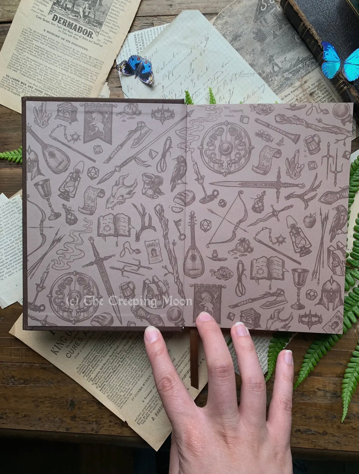 The Wanderer. Cuaderno dorado.
